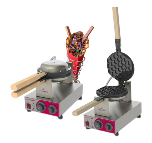 Máquina De Waffle Elétrica Bubble Wafleira Prkb10 Progás