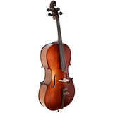 Cello 3/4 Stradella Mc601134 Pino Laminado + Arco Y Funda