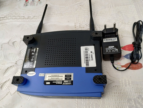 Roteador Wireless Linksys Wrt54g V8 Wi-fi Fonte Original