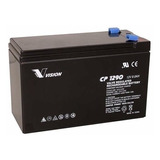 Pack 5 Baterias De Gel Vision Cp1290 12v 9ah P/ Ups Alarmas