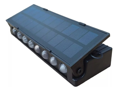 Lampara Solar Exterior 160w 16led Panel Incorporado Plegable