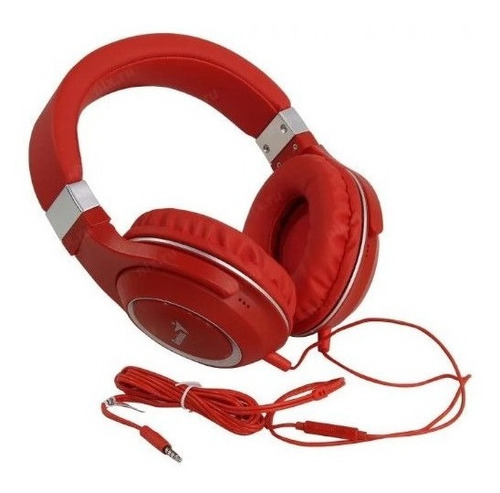 Auricular Alámbrico Gamer Genius Gx Hs-610 Rojo