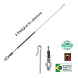 Antena Corta Pipa Nxr Bros 125/150/160/190 Guidao Aço Inox