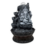 Fonte De Água Decorativa Ganesha 3 Cascatas Feng Shui Decor