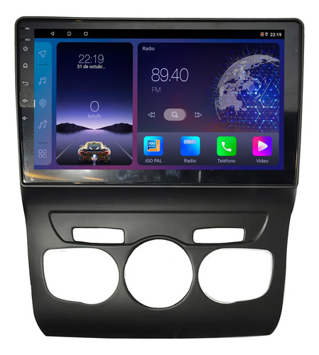 Gps Android Pantalla 9¨ Citroen C4 Lounge 2+64 Carplay
