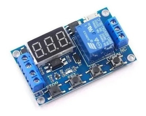 Modulo Relé Temporizador Digital Ajustável Timer 