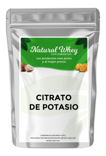 Citrato De Potasio Puro  Usp 1 Kilo