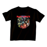 Remeras Infantiles Iron Maiden Metal |de Hoy No Pasa| 12