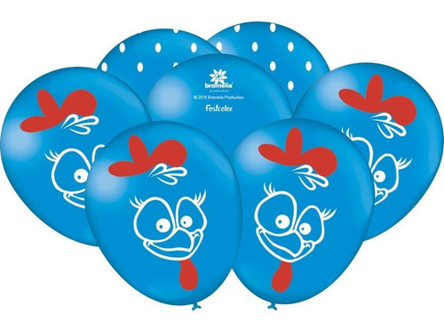 Balão - Bexiga Galinha Pintadinha - 25 Unidades