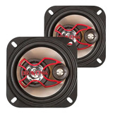 Par Alto Falante Bravox Linha X B3x40x 4 Polegadas 80w Rms