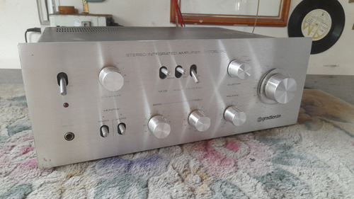 Gradiente Stereo Amplificador Model 120 Tudo Ok Veja Video