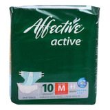 Pañales Para Adultos Descartables Affective Activo M X 10 u