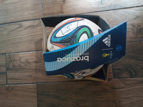 Balon Brazuca 2014. Match Ball, Pieza Unica, Autografiado.