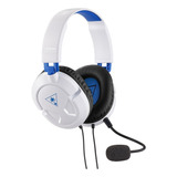Auriculares Gamer : Turtle Beach Ear Force Recon 50p White 