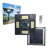 Foco Solar Exterior Cuadrado 300w  Ufo Exterior + Soporte 