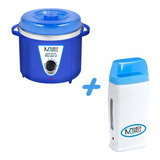 Panela Termocera Mega Bell 700g Blue + Roll On Azul