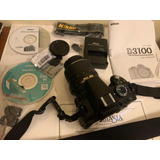 Cámara Nikon D3100 Lente 18-55mm, Batería, Cargador Y Más