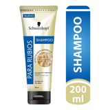 Shampoo Matizante Schwarzkopf Efecto Anti-amarillo 200 Ml