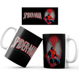 Mug Taza Spiderman Hombre Araña Superheroe Marvel 003