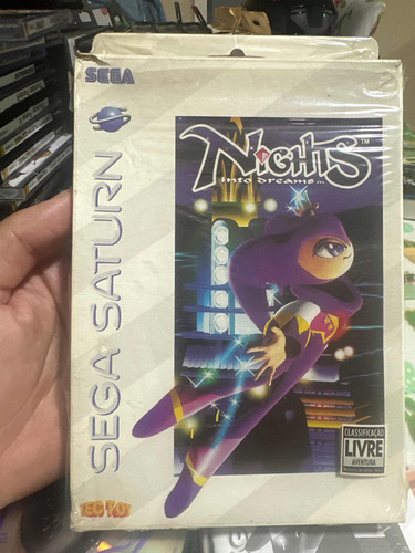 Nights Into Dreams Sega Saturno Tectoy