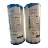 2 Filtros Sedimentos Plisados Purikor De 4.5x10x1