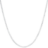 Collar Cadena Plata 925 Elegante Mujer Hombre Regalo Joya