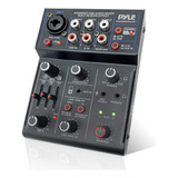 Pyle Professional Wireless Dj Audio Mixer - 3 Canales Blueto
