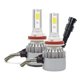 Par De Lâmpada Super Led Farol Carro 6000k 4800lumen Branca 