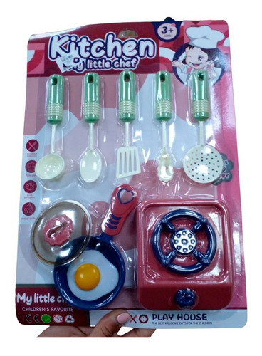 Juego De Elementos De Cocina, Juguete Para Niños