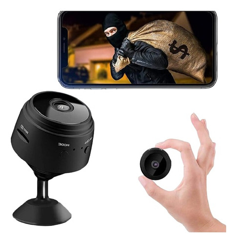 Cámara Espía Mini Full Hd 1080p Microfono Seguridad