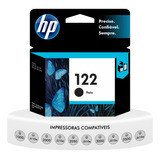 Cartucho Hp 122 Preto Original Deskjet 1000 2000 2050 3050 