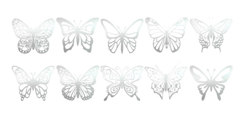 Mariposas Stickers De Vinilo Para Decoración, Hogar Etc