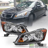 [factory Style] Headlamps For 2008-2012 Honda Accord Sed Yyk