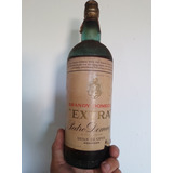  Antigua  Botella De Brandy Domec Extra Llena