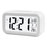 Reloj Alarma Inteligente Digital C/fecha Temperatura, Snooze