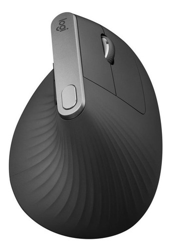 Mouse Logitech Mx Vertical S/ Fio Recarregável Cinza 4000dpi