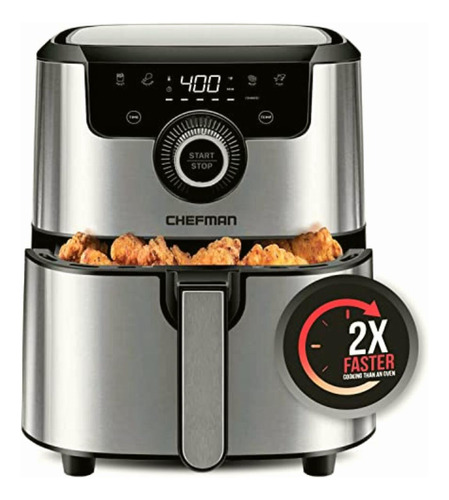 Chefman Freidora De Aire Digital De 4 Litros | Airfryer |