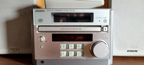 Mini Som Sony Micro Hi-fi System Cmt-rb5 Radio Disc Player 