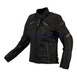 Campera Moto Ls2 Serra Mujer Negro Solo En Mg Bikes