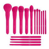 Brochas De Maquillaje - Makeup Brush Set, 15 Piece Quality M