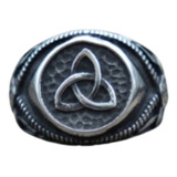 Anillo Hombre Celtics Satan Devil Cabra Acero Inoxidable