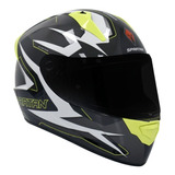 Casco Moto Spartan Stinger Powered C3 Certificado Original