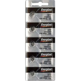 Energizer, Pilas Para Reloj 377/376 (paquete De 5 Unidades)