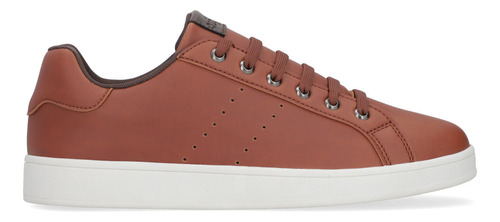 Tenis Casual Para Caballero Capa De Ozono 611703 Cognac