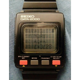 Antiguo Reloj Seiko Data 2000 1983 Retro Funciona