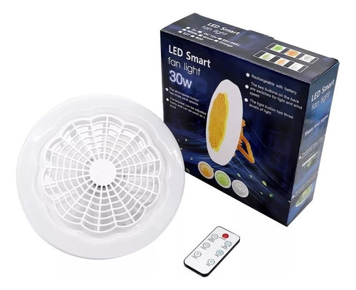 Ventilador Led Multifunción Lis Foco 30 W