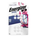 Paquete Energizer 12 Pilas. Cr2032 3v Lithium Originales