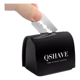 Caja Metal Qshave Eliminación Cuchillas Afeitar Usadas.