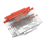 Pack 140pcs Diodo Zener Regulador 1/2w Do35 3.3v 30v [ Max ]