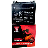 Bateria Yuasa Ytx14-bs Gel 12v 12ah Bmw F650 - Fas Motos